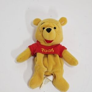 Mini Bean Bag Pooh 8" Disney / Winnie the Pooh